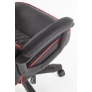 Кресло компьютерное HALMAR BAFFIN черный/красный